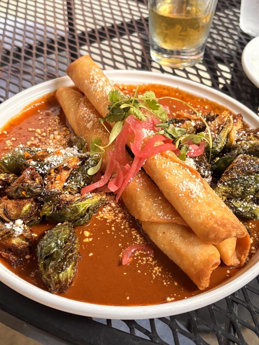 Sweet Potato Flautas